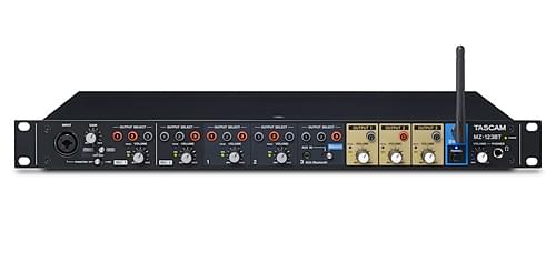 Tascam MZ-123BT | Kompaktowy, wielostrefowy mikser audio z Bluetooth